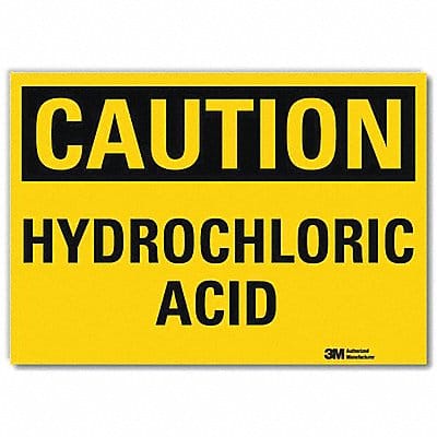 Caution Sign 7 in x 10 in Rflct Sheeting