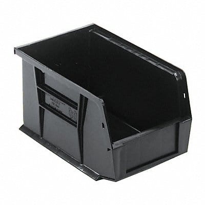G7039 Hang and Stack Bin Black PP 5 in G7039 Hang and Stack Bin Black PP 5 in
