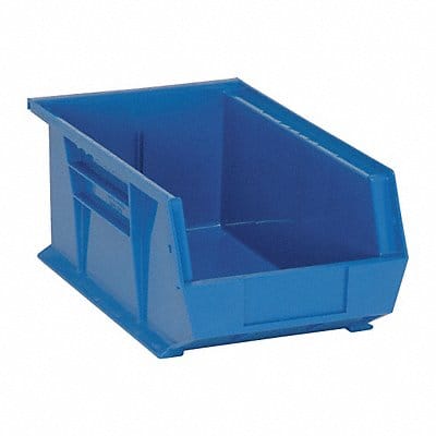 G7040 Hang and Stack Bin Blue PP 6 in