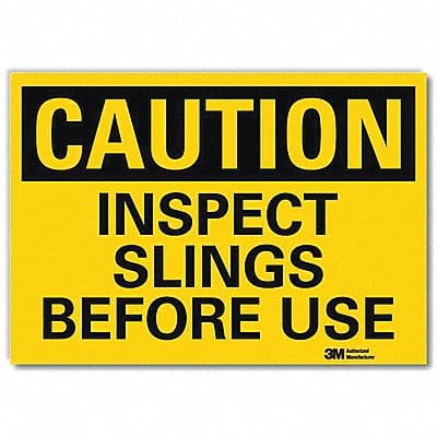 Safety Sign 10 in x 14 in Rflct Sheeting