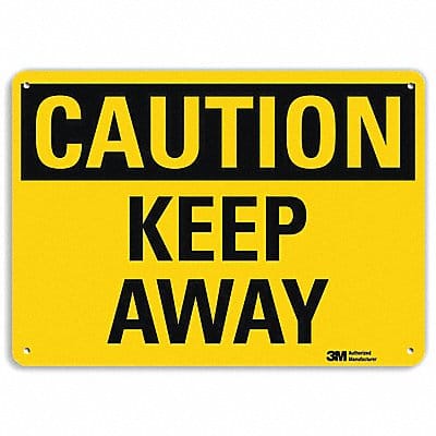 Safety Sign 7 in x 10 in Aluminum Safety Sign 7 in x 10 in Aluminum