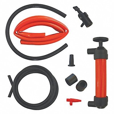 Pump PVC 0.1L Red