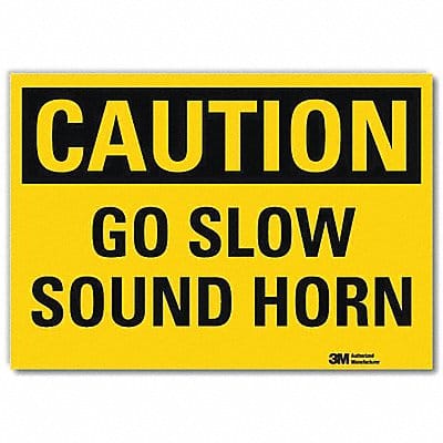 Reflective Lift Truck Label 7x10in Plstc