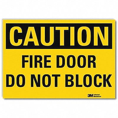 Safety Sign 10x14in Reflective Sheeting