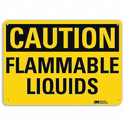 Safety Sign 7 in x 10 in Aluminum
