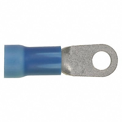 Ring Terminal 1/4in. Blue 600V PK10