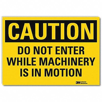 Entrance Sign 7in x 10in Rflct Sheeting