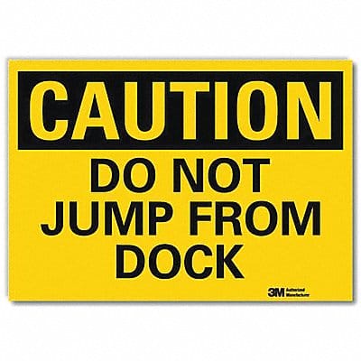 Reflective Facility Info Label 7inx10in