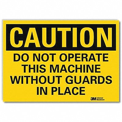 Safety Sign 5inx7in Reflective Sheeting
