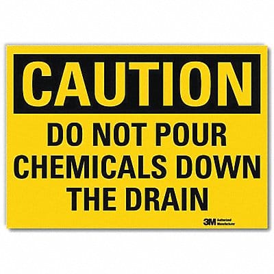 Caution Sign 10x14in Reflective Sheeting