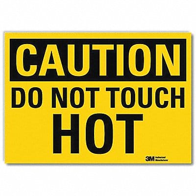 Caution Sign 10x14in Reflective Sheeting