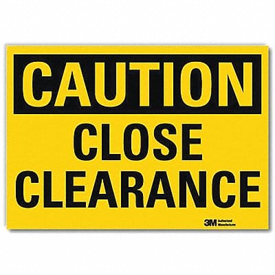 Safety Sign 7 in x 10 in Rflct Sheeting Safety Sign 7 in x 10 in Rflct Sheeting