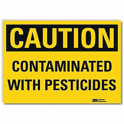 Caution Sign 10x14in Reflective Sheeting