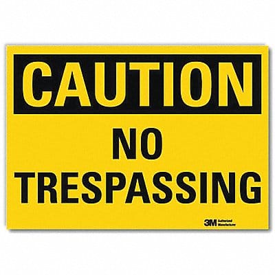 Safety Sign 5inx7in Reflective Sheeting
