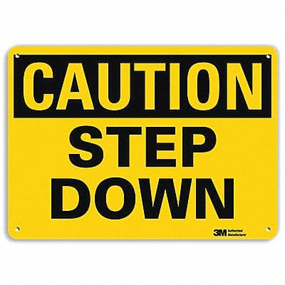 Safety Sign 10 inx14 in Aluminum