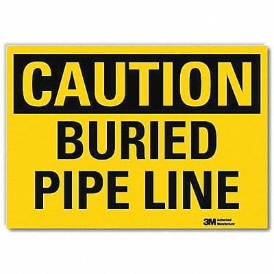 Caution Sign 10in x 14in Rflct Sheeting