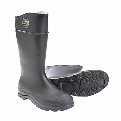 E4688 PVC Rubber Boot Black 14 Sz 14 PR