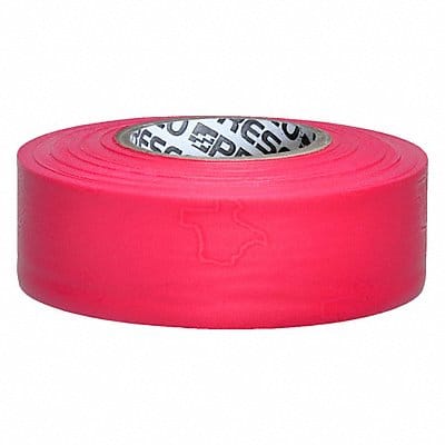 Flaging Tape Pink 150 ft L 1 3/16 in