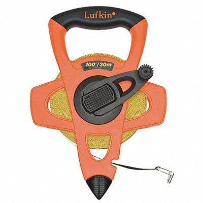 Tape Measure 1/2 Inx100 ft Orange/Black Tape Measure 1/2 Inx100 ft Orange/Black