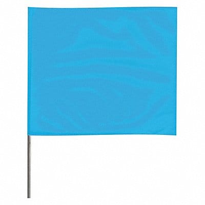Marking Flag 21  Glo Blue PVC PK100