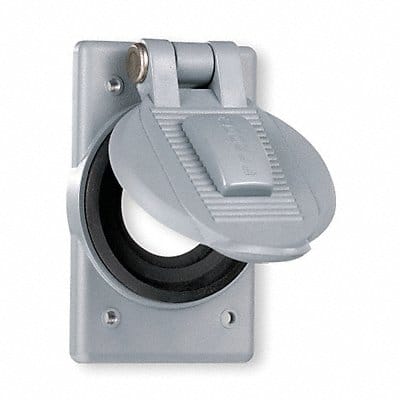 Weatherproof Cover Self Closing Aluminum