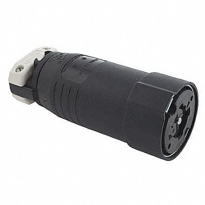 LckCon Strt 20/30A Blk Wht Nyl Non-NEMA