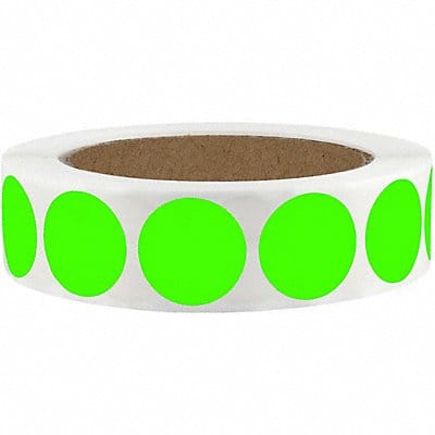 Shipping Dot Label 1 in W PK1000
