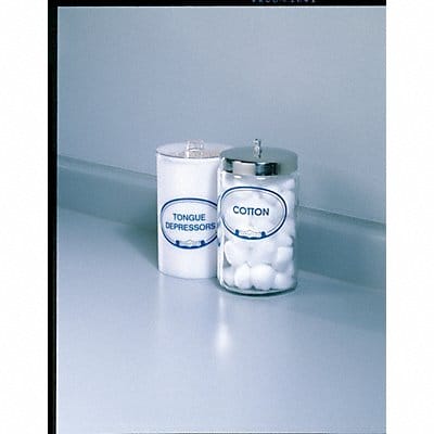 Unlabeled Sundry Jars Glass 4 PK6 Unlabeled Sundry Jars Glass 4 PK6