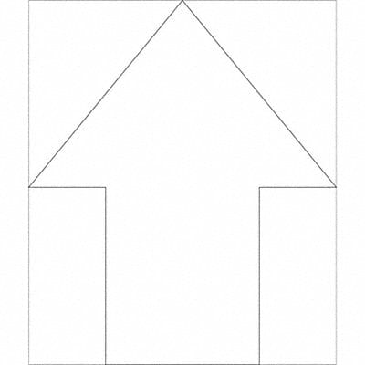 Floor Stencil Arrow Polyethylene