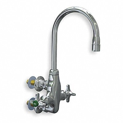 Gooseneck Chrome Brass 3.2gpm