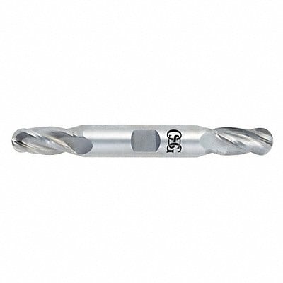 Ball End Mill Single End 7/16 Carbide
