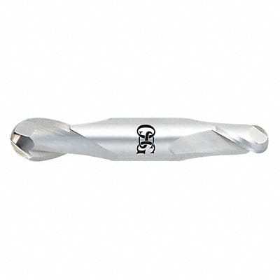 Ball End Mill Double End 1/8 Carbide
