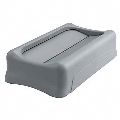 F8416 Trash Can Top Drop Top Swing Gray