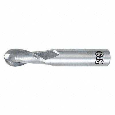 Ball End Mill Single End 9/16 Carbide