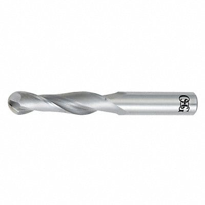Ball End Mill Single End 8.00mm Carbide