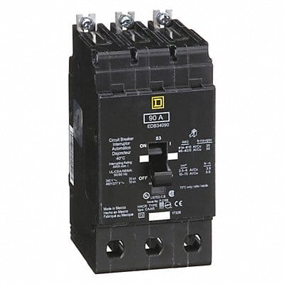 Circuit Breaker 90A Bolt On 277/480V 3P