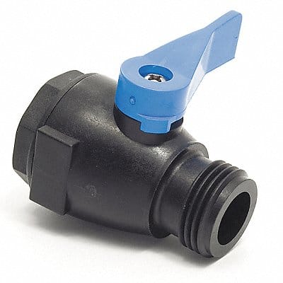 PVC Ball Valve Inline FGHT x MGHT 3/4 in