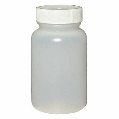 Bottle 90 mm H White 50 mm Dia PK24