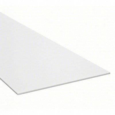K6061 PlstcSheet HDPE 48 x48 0.5 T OffWht Opq