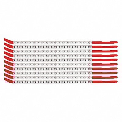 Wire Marker Wand Preprinted Sleeve PK10