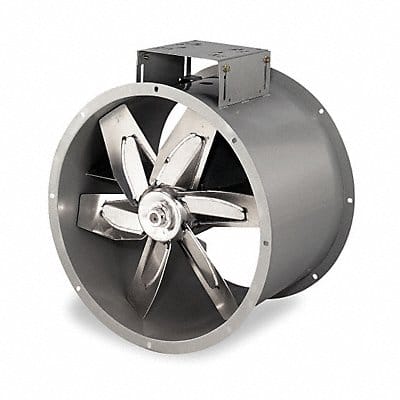 Steel 27 Dia 18 L 37.25 H Tubeaxial Fan