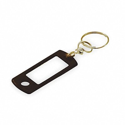 ID Tags with Swivel Black PK50