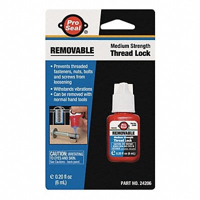 Removable Threadlocker 6mL Bottle Blue