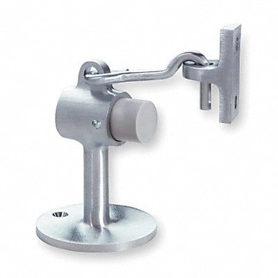 Hook-Style Door Holder 2-1/2In Stn Chrme