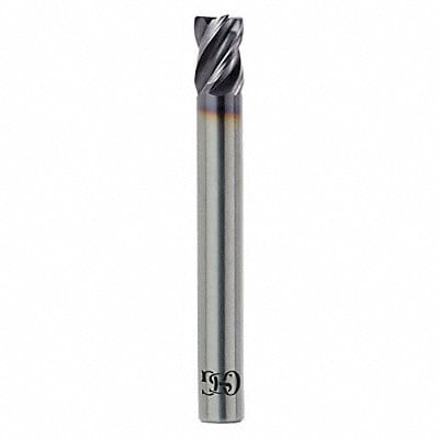 Sq. End Mill Single End Carb 1/4