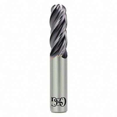 Ball End Mill Single End 1-1/4 Carbide