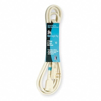 Extension Cord 9ft 12Ga 20A SPT-3 Beg
