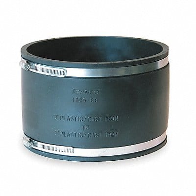Flexible Coupling PVC 8 in For Pipe Size