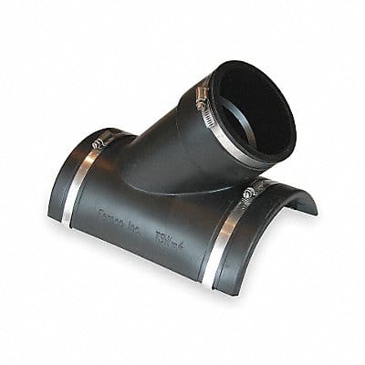 Flexible Tap Saddle Wye PVC 4 Pipe Size