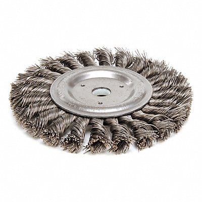Twist Wire Wheel Brush Arbor 6 In.